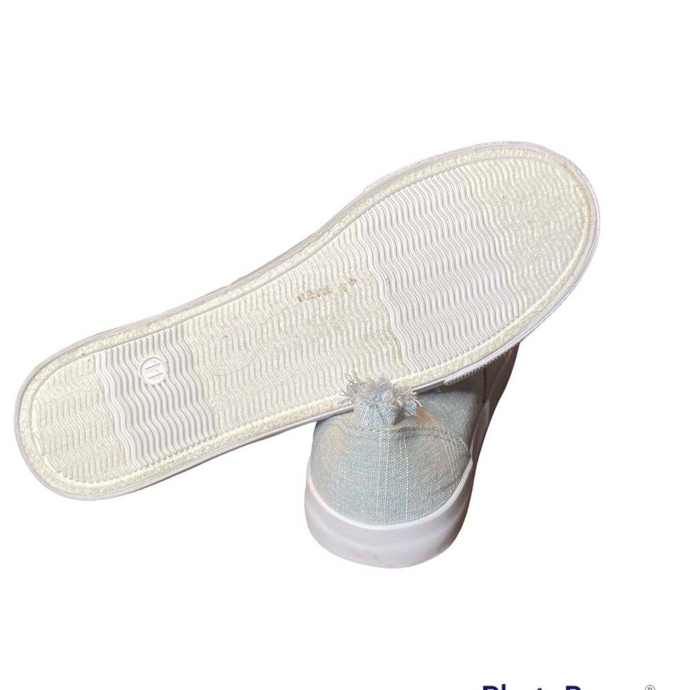 Austin Clothing Co. Raw Edge Light Blue Sneakers - Picture 6 of 10